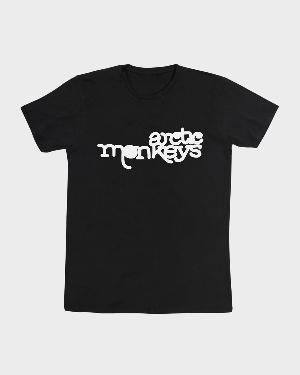 Nome do produto: Camiseta Arctic Monkeys Old Logo Mind The Gap Co.