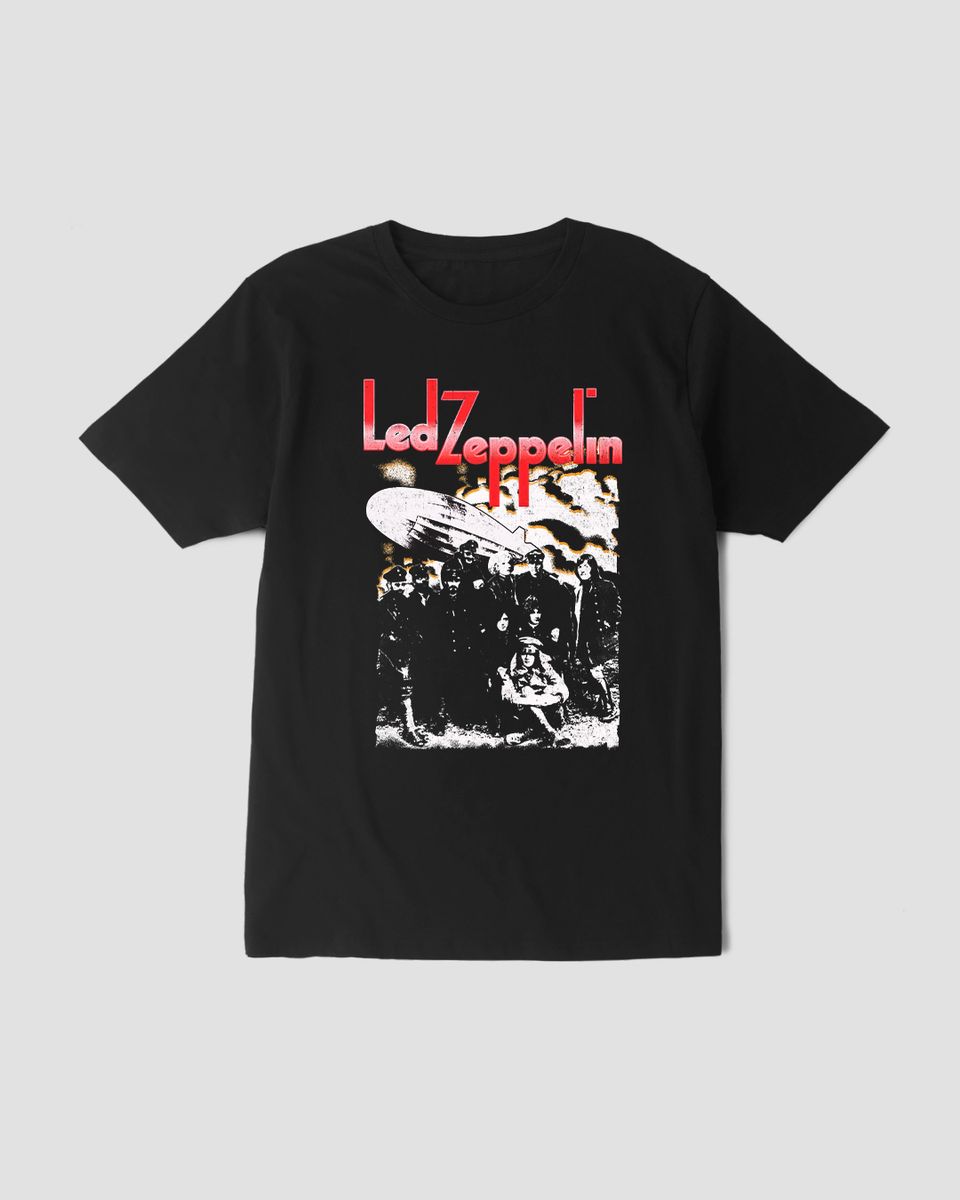 Nome do produto: Camiseta Led Zeppelin Led II Mind The Gap Co.