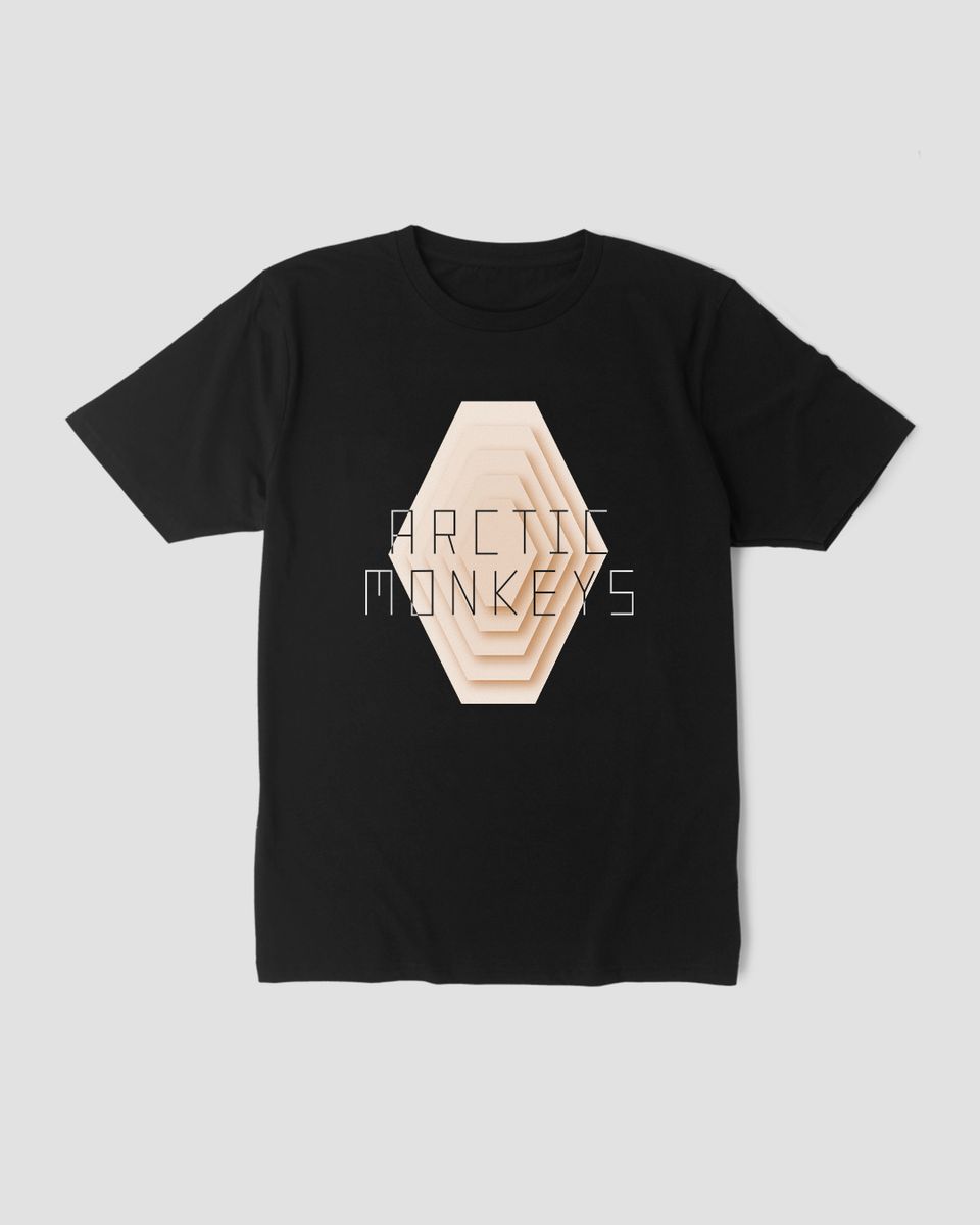 Nome do produto: Camiseta Arctic Monkeys Hotel 2 Mind The Gap Co.