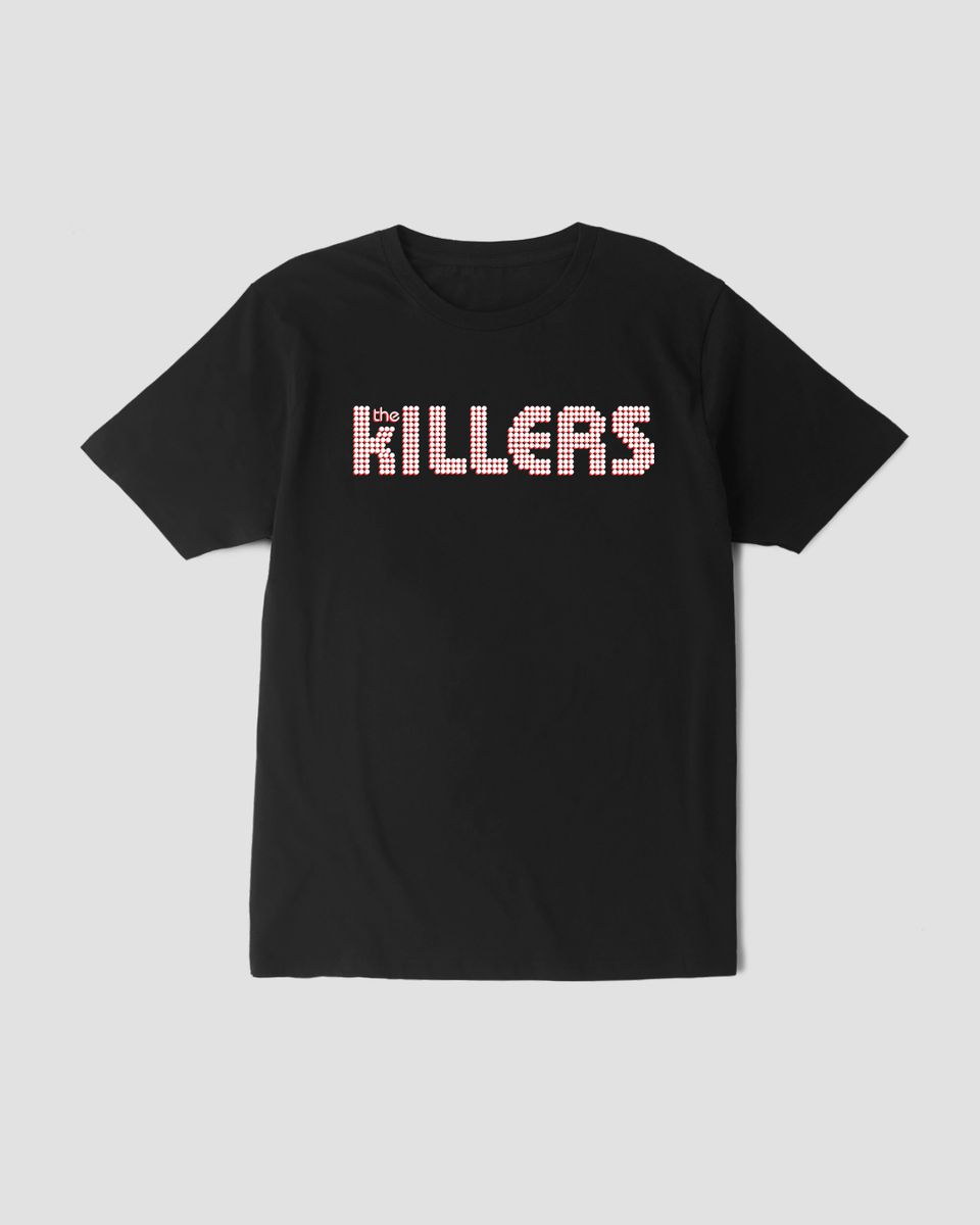 Nome do produto: Camiseta The Killers Logo 2 Black Mind The Gap Co.