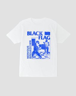 Nome do produtoCamiseta Black Flag Nervous 3 Mind The Gap Co.