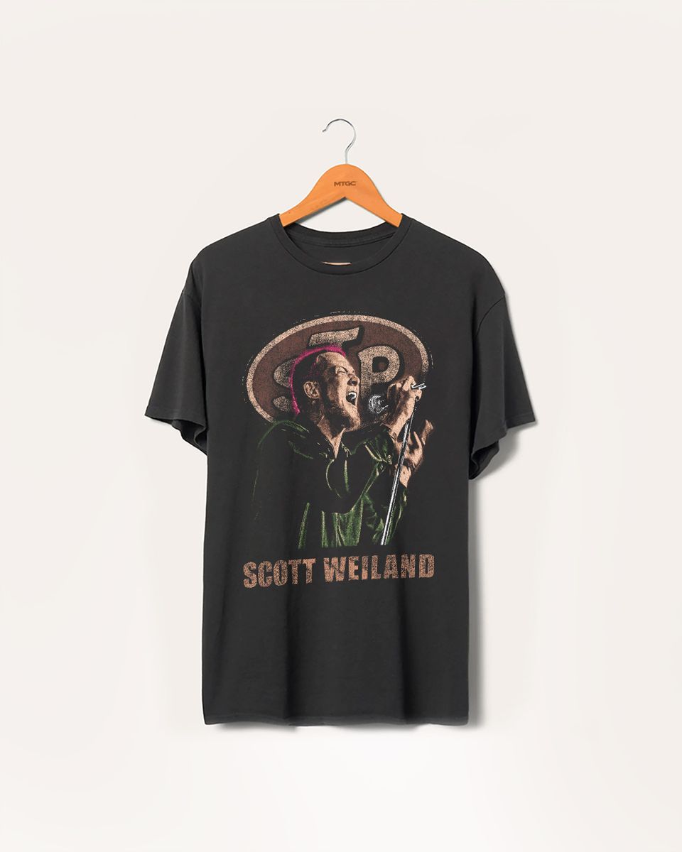 Nome do produto: Camiseta Stone Temple Pilots Scott Mind The Gap Co.