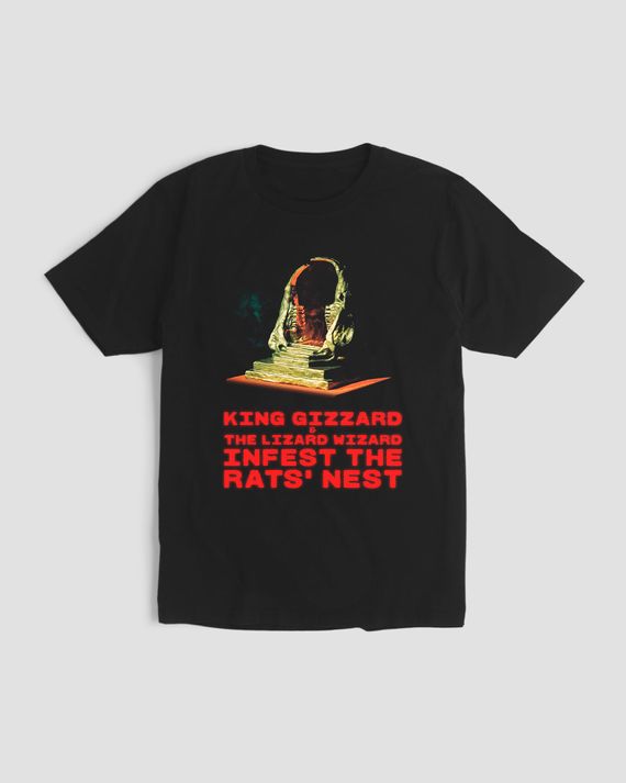 Camiseta Plus Size King Gizzard & the Lizard Wizard Rats Mind The Gap Co.