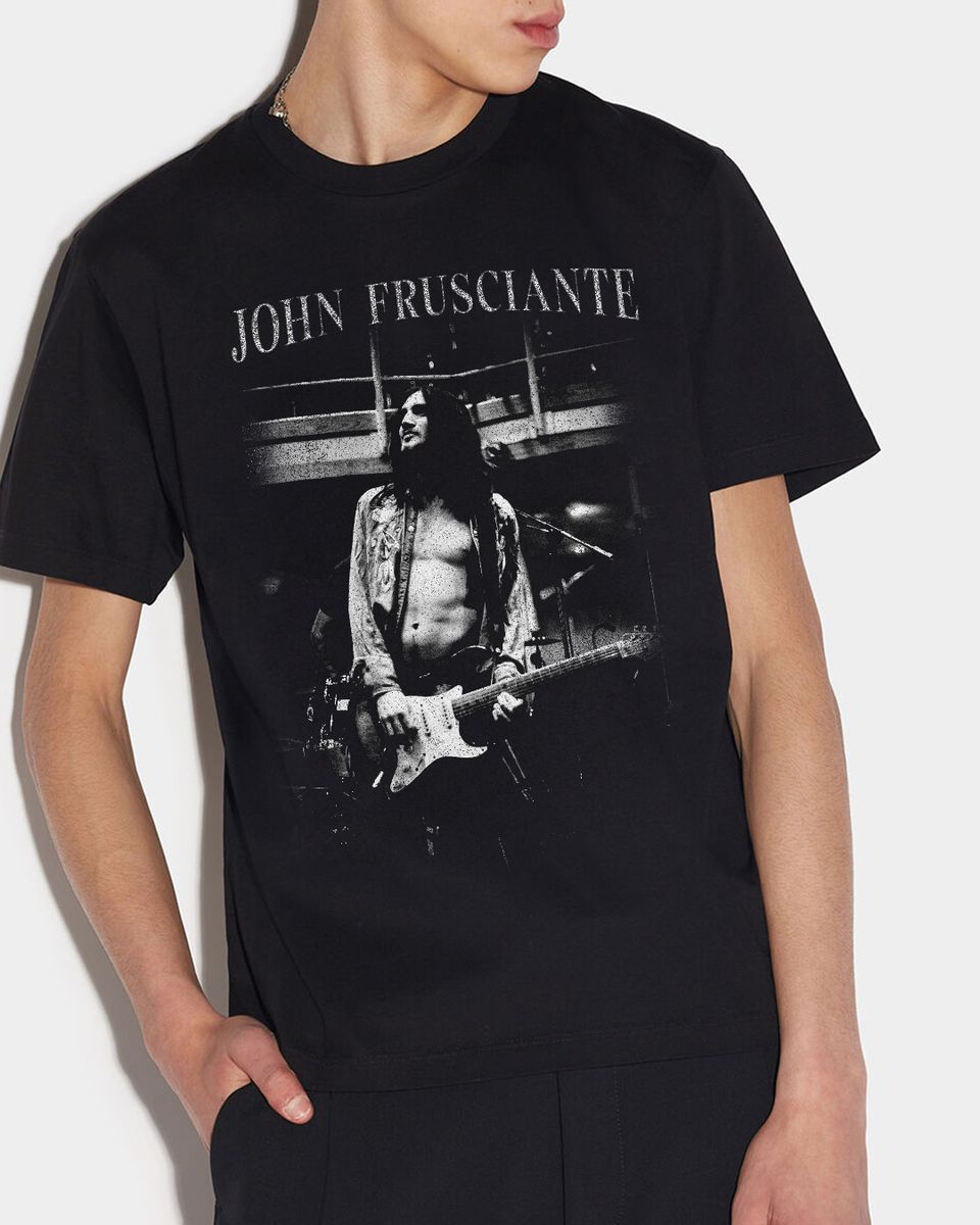 Nome do produto: Camiseta John Frusciante 2 Mind The Gap Co.