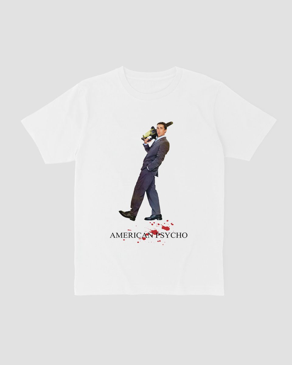 Nome do produto: Camiseta American Psycho 2 Mind The Gap Co.