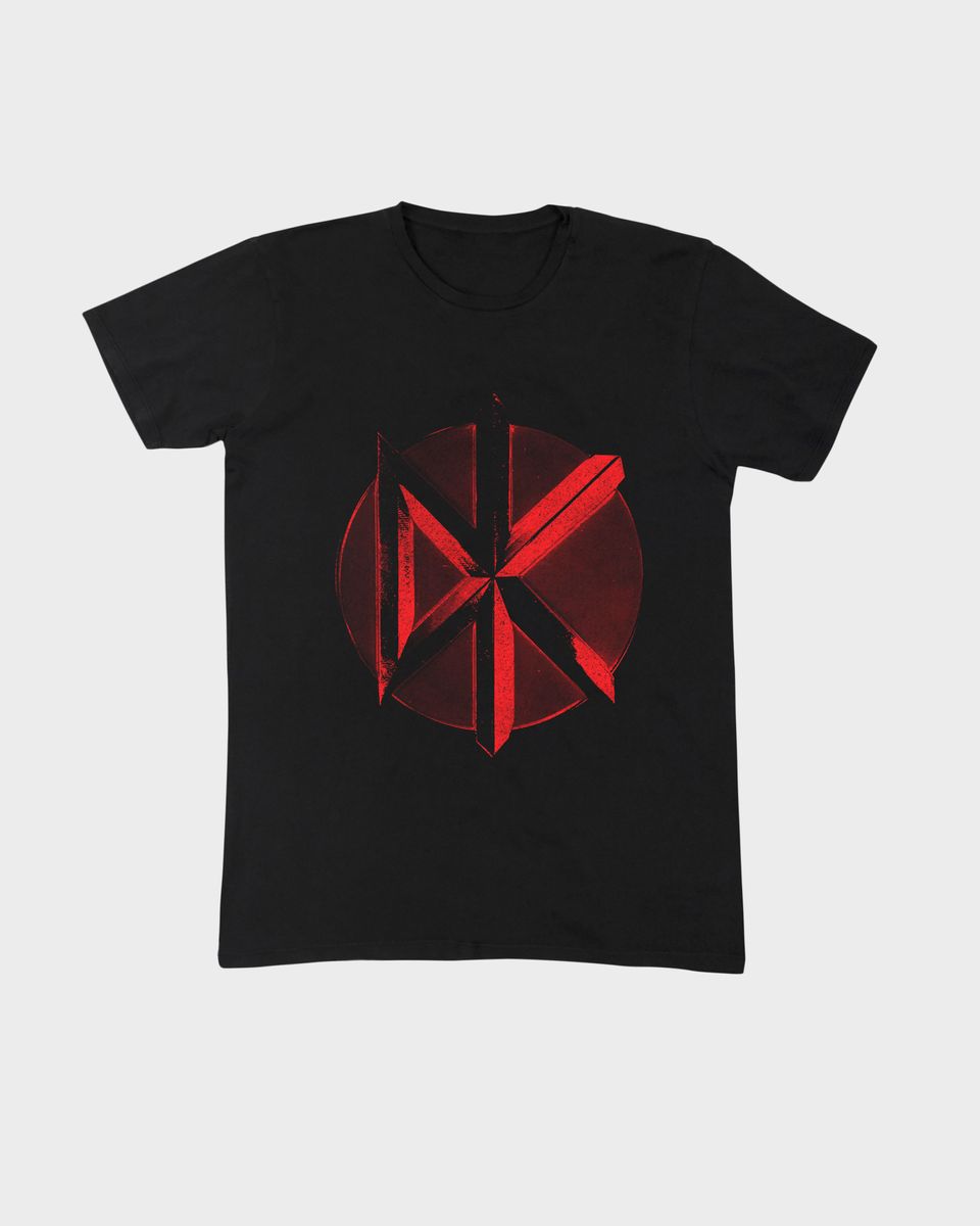 Nome do produto: Camiseta Dead Kennedys Logo Red Mind The Gap Co.