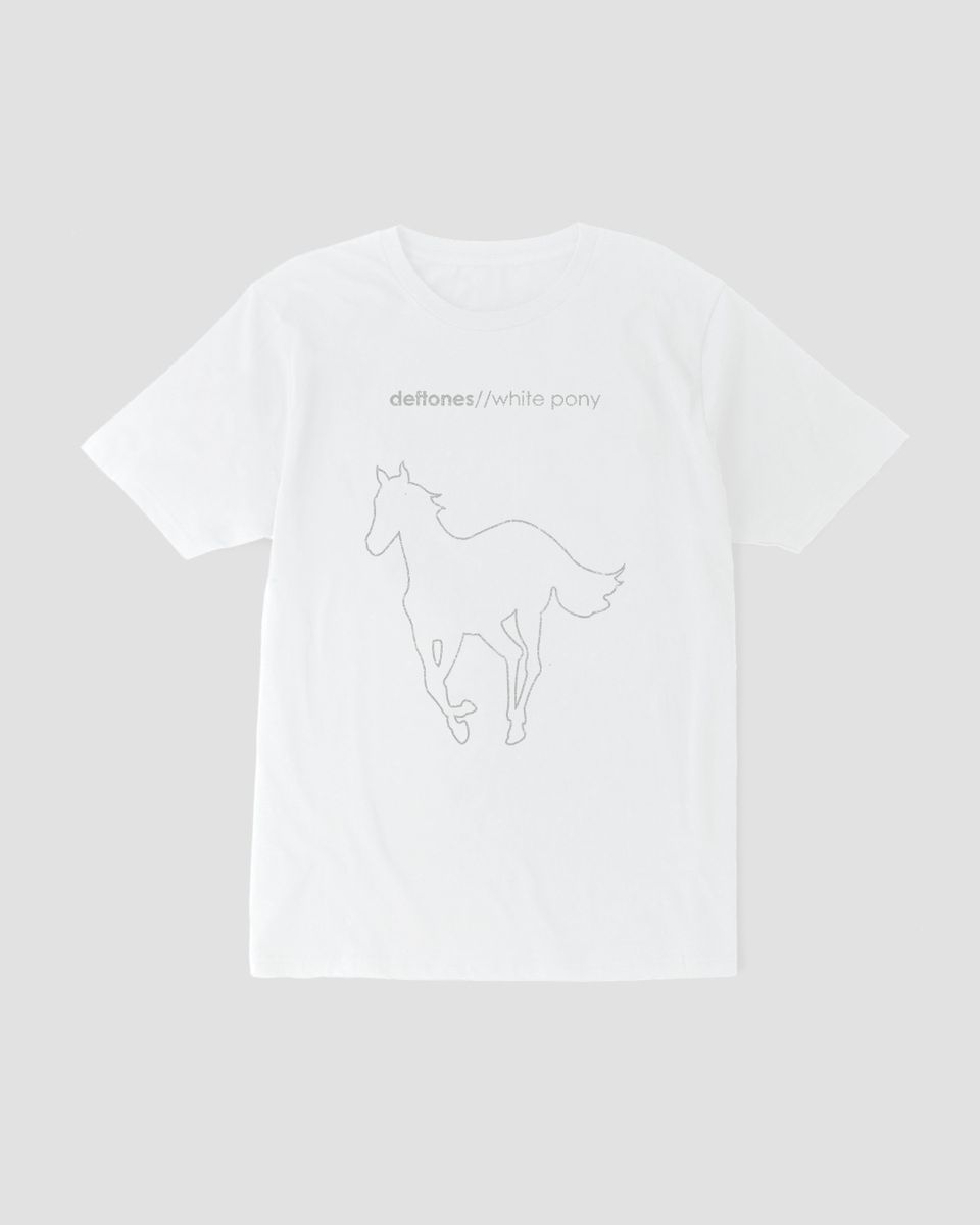 Nome do produto: Camiseta Deftones Pony Mind The Gap Co.