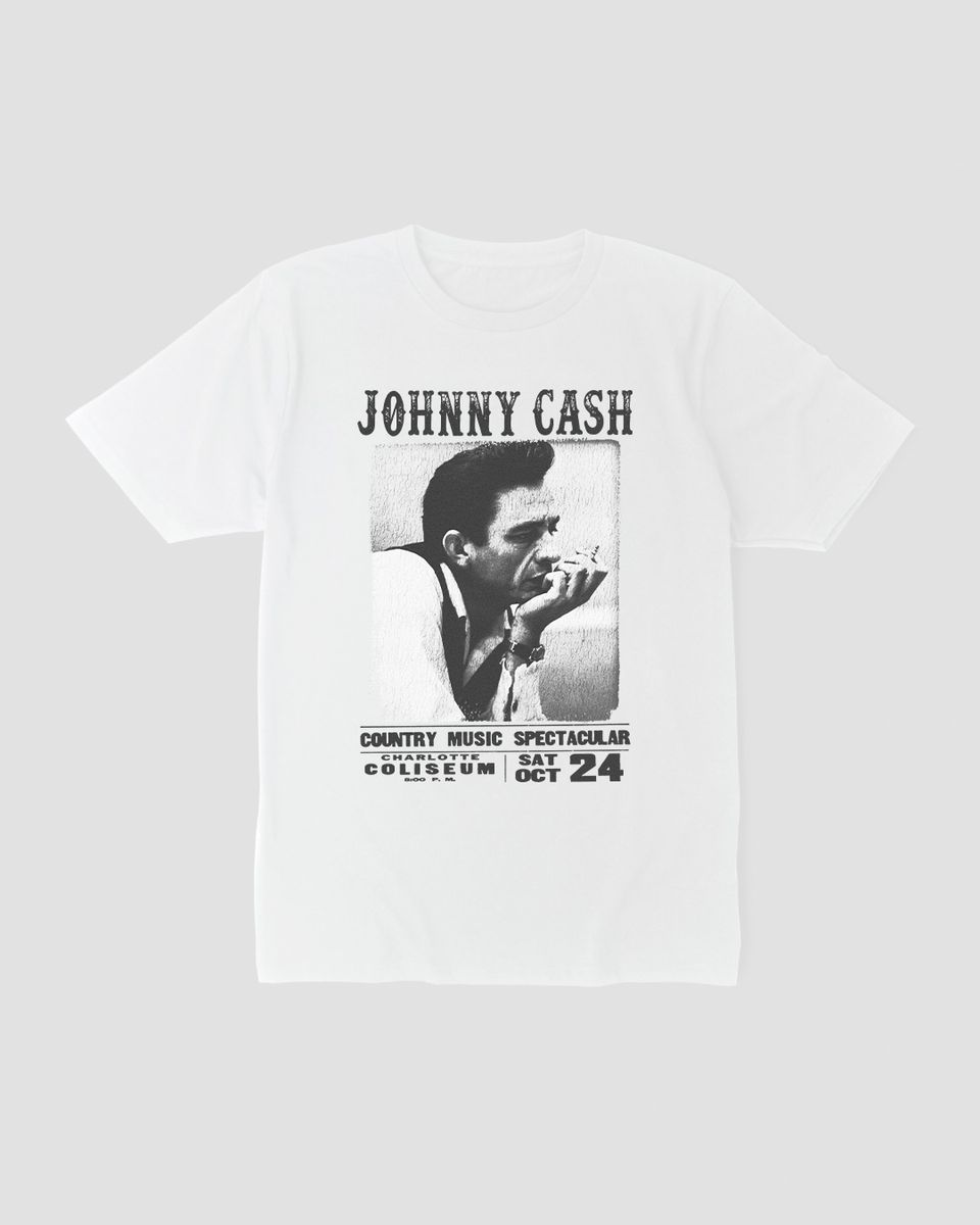 Nome do produto: Camiseta Johnny Cash Oct Mind The Gap Co.