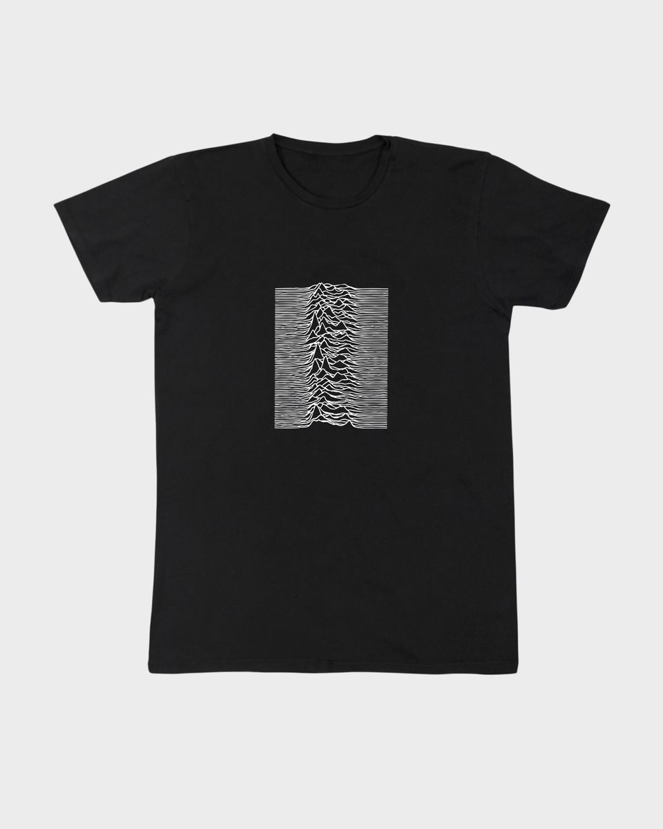 Nome do produto: Camiseta Joy Division Pleasures Black 2 Mind The Gap Co.