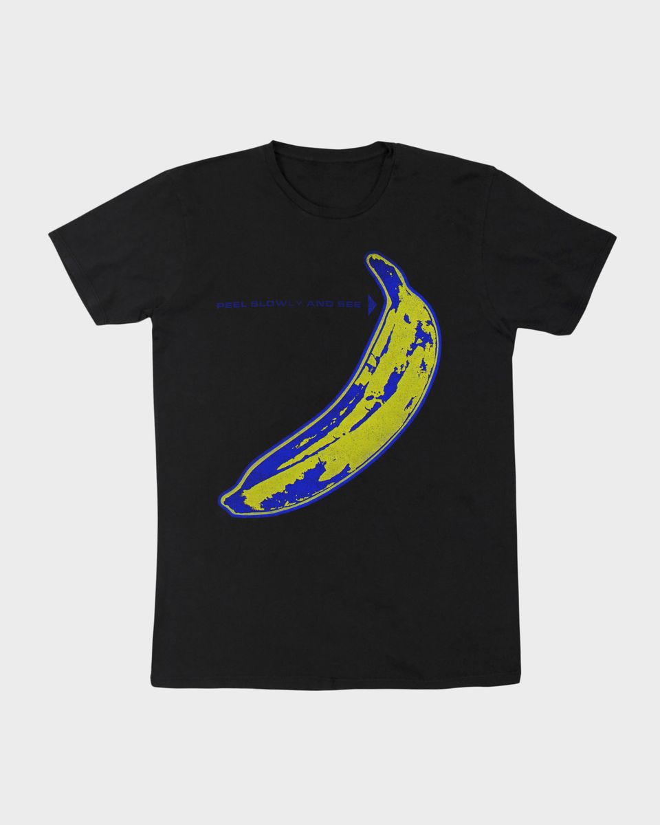 Nome do produto: Camiseta Velvet Underground Peel Mind The Gap Co.