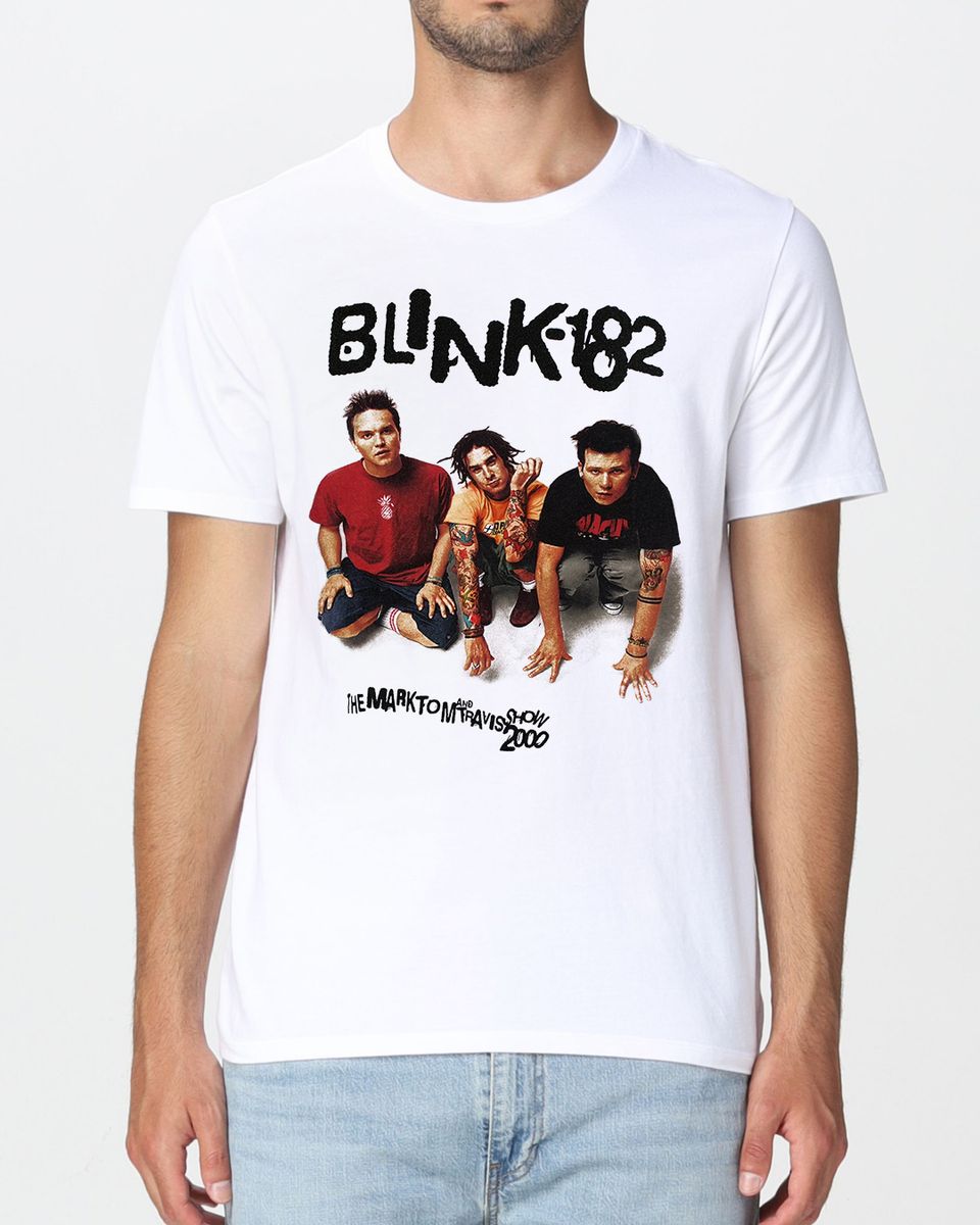 Nome do produto: Camiseta Blink-182 TMTT Show Mind The Gap Co.