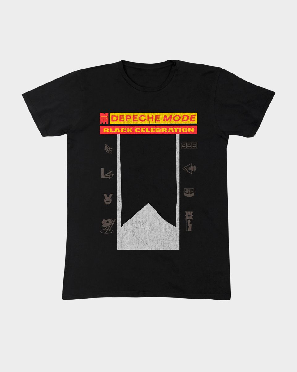 Nome do produto: Camiseta Depeche Mode Black Mind The Gap Co.