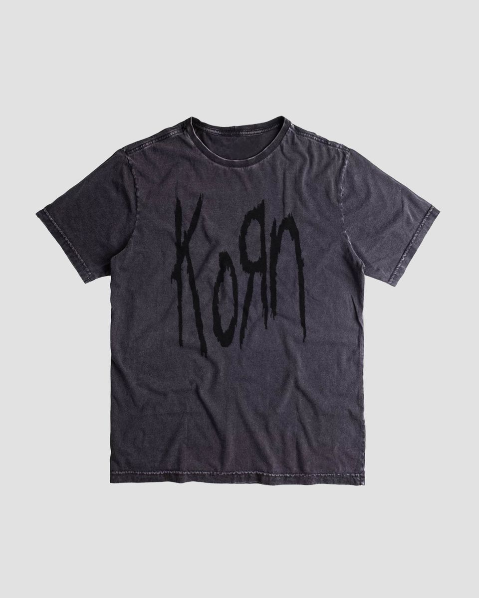 Nome do produto: Camiseta Korn Logo Mind The Gap Co.