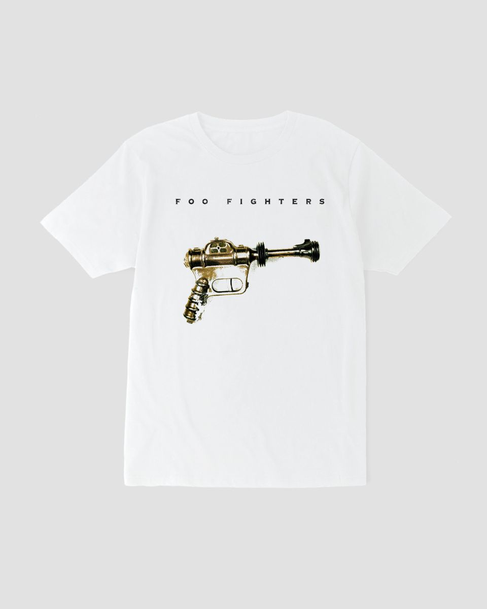 Nome do produto: Camiseta Foo Fighters 1995 Mind The Gap Co.
