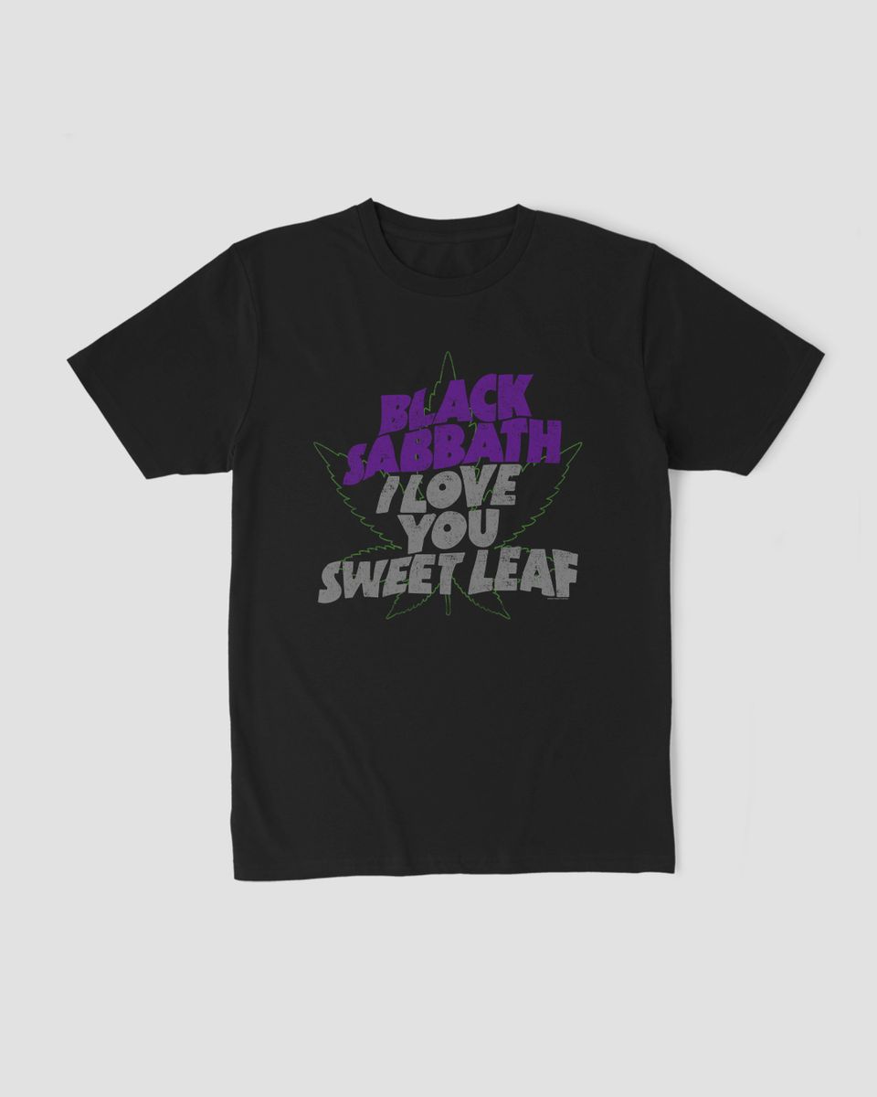 Nome do produto: Camiseta Black Sabbath Sweet Leaf Mind The Gap Co.