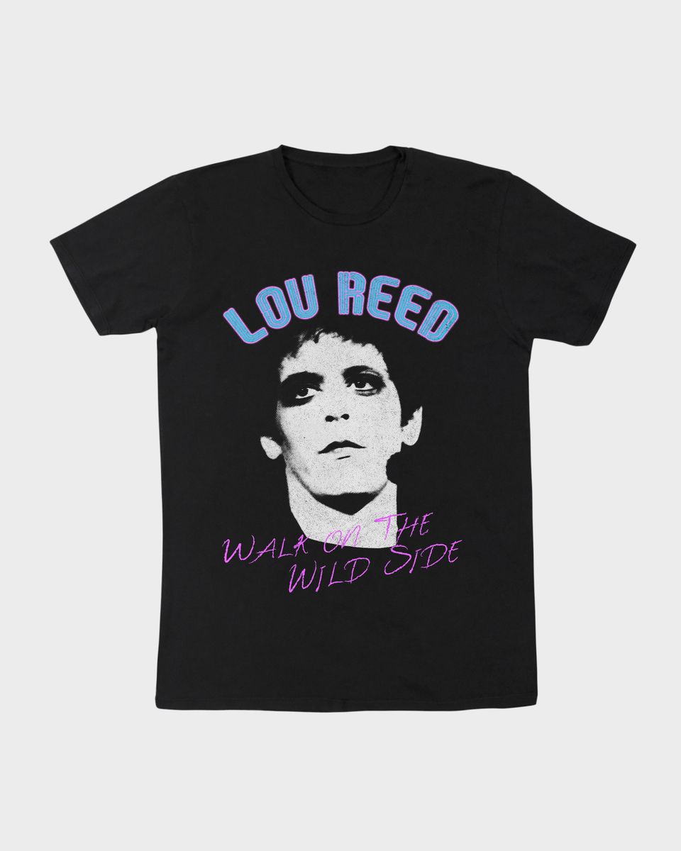 Nome do produto: Camiseta Lou Reed Trans 2 Mind The Gap Co.