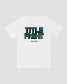 Camiseta Title Fight Floral White Mind The Gap Co.