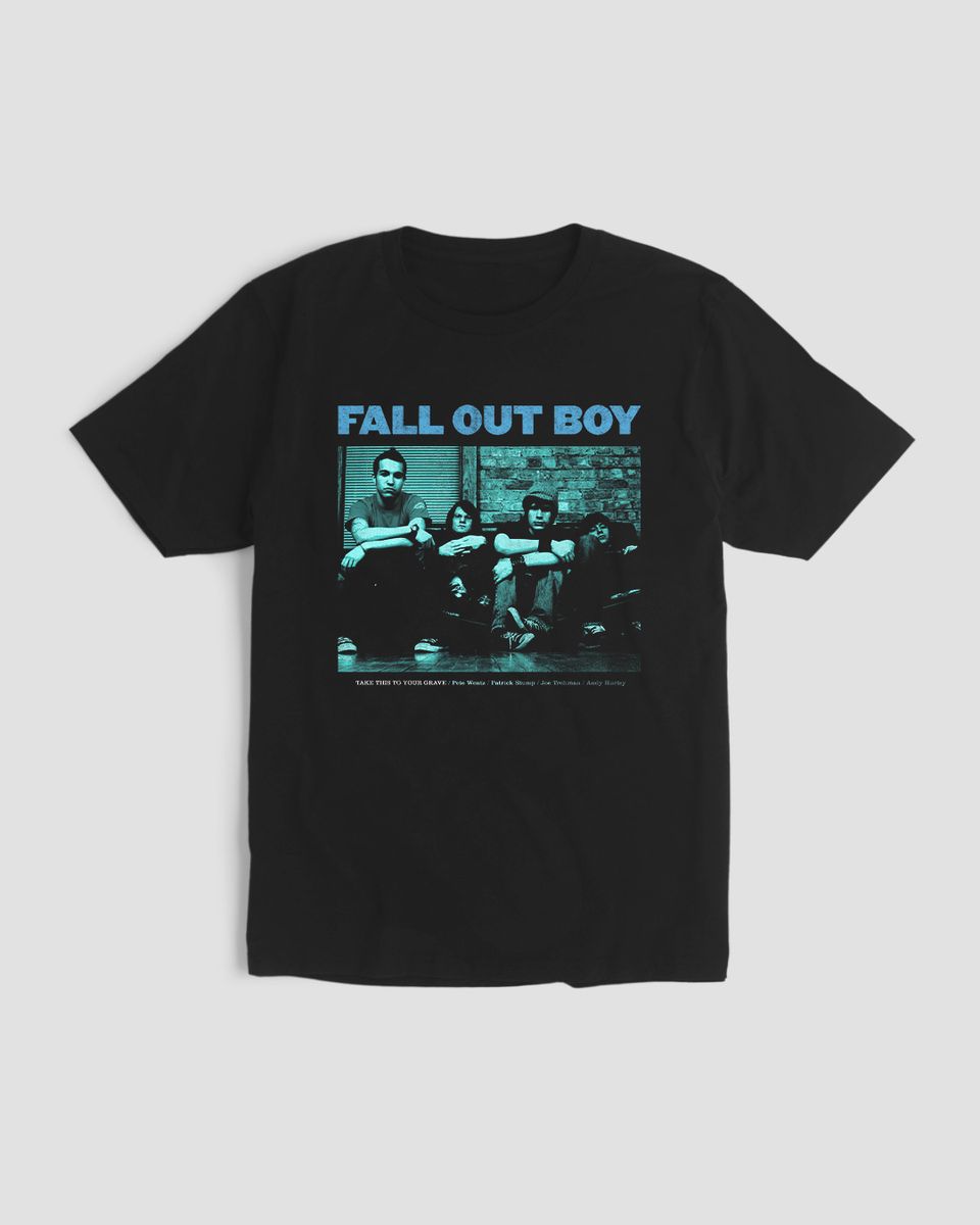 Nome do produto: Camiseta Fall Out Boy Take Mind The Gap Co.