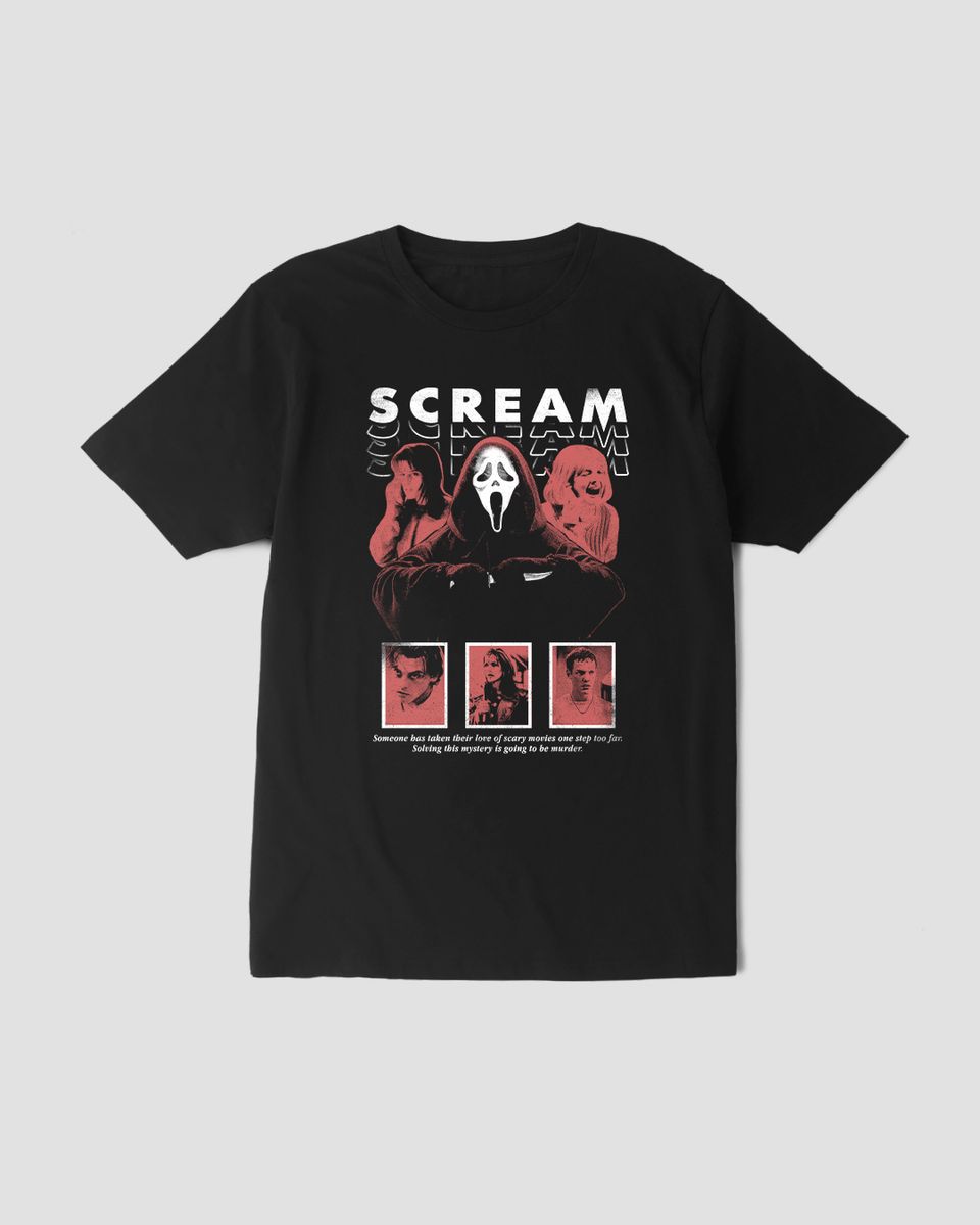 Nome do produto: Camiseta Pânico Scream Mind The Gap Co.