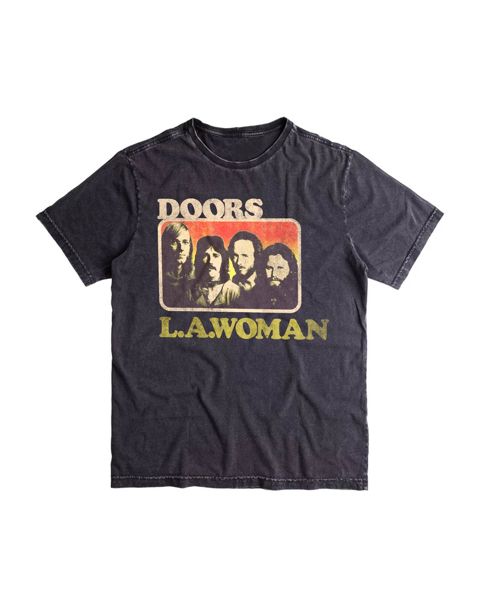 Nome do produto: Camiseta The Doors L.A. Estonada Mind The Gap Co.
