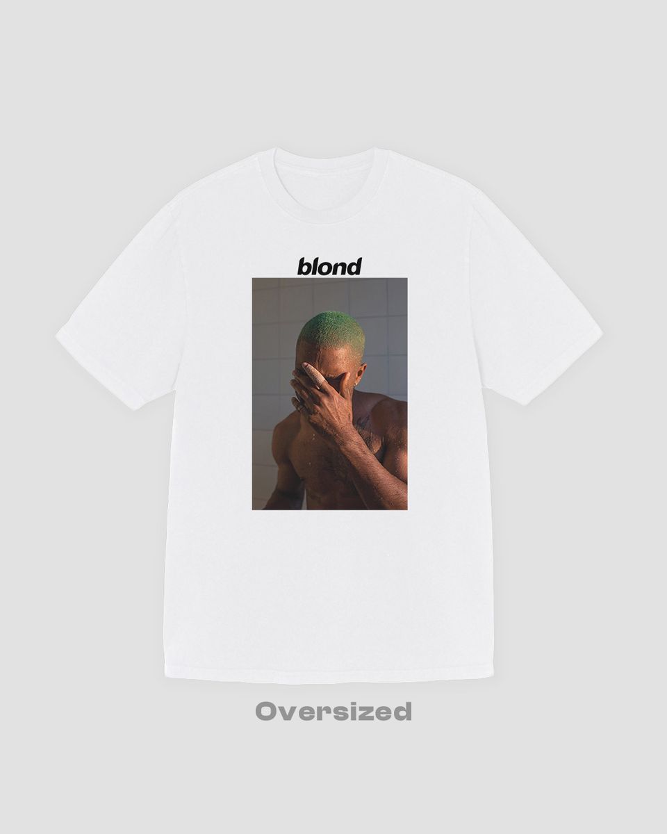 Nome do produto: Camiseta Oversized Frank Ocean Blond Mind The Gap Co.