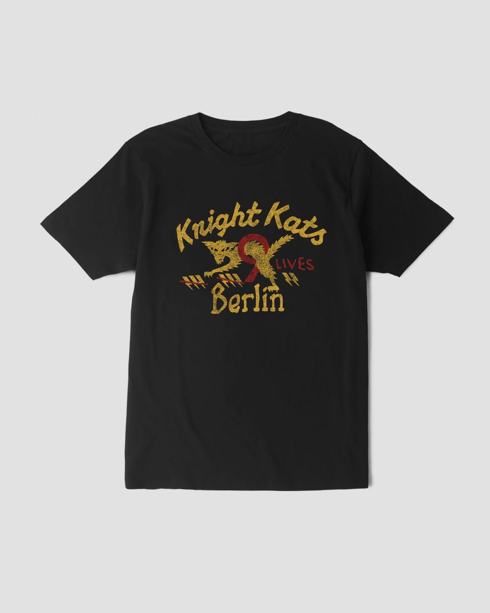 Nome do produto: Camiseta Dave Grohl Foo Fighters Knights Kats Black Mind The Gap Co.