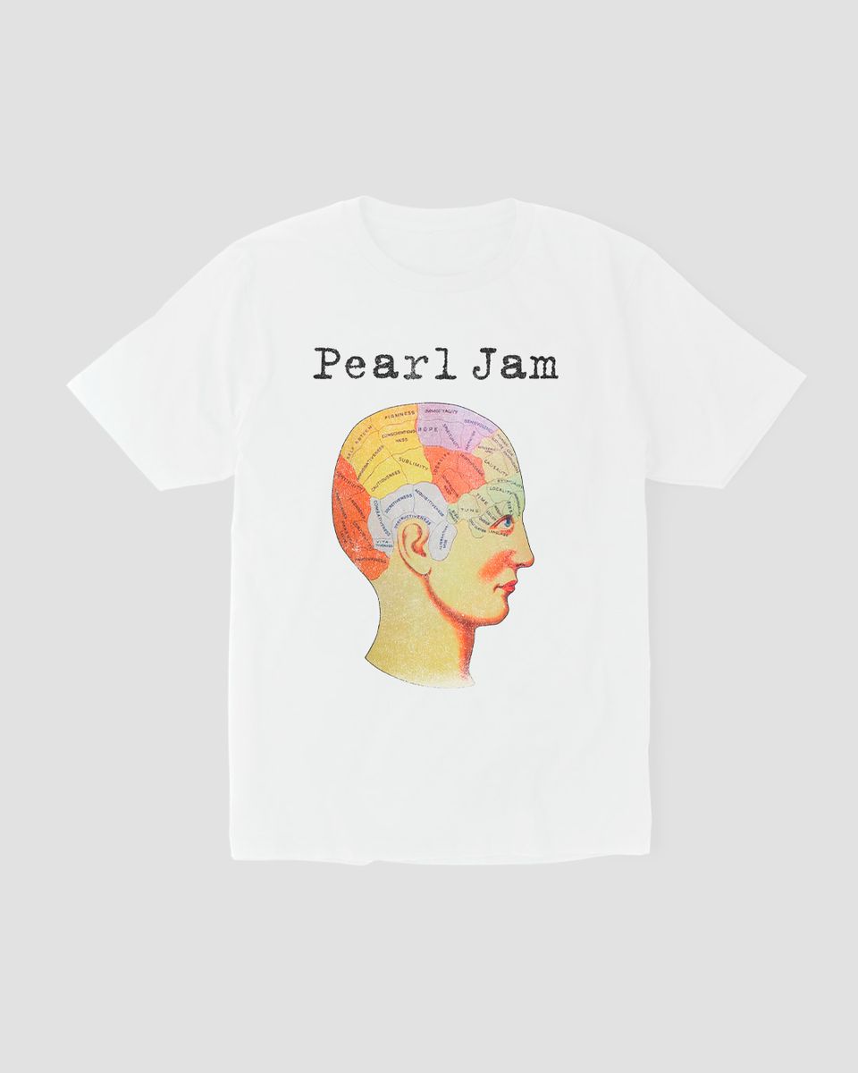 Nome do produto: Camiseta Pearl Jam Vitalogy Mind The Gap Co.
