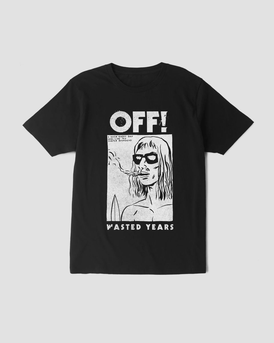 Nome do produto: Camiseta OFF! Wasted Mind The Gap Co.