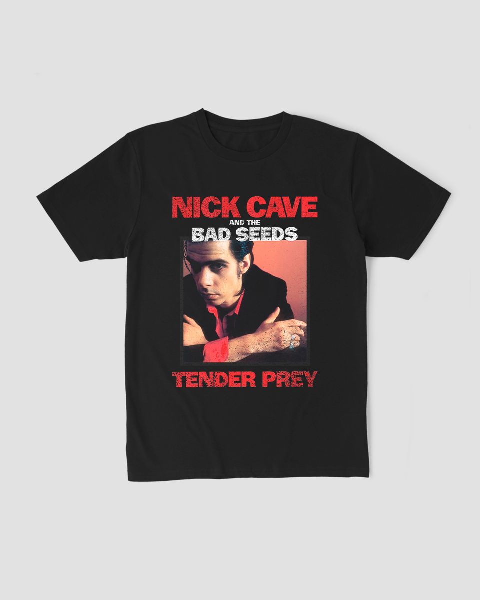 Nome do produto: Camiseta Nick Cave And The Bad Seeds Tender Mind The Gap Co.