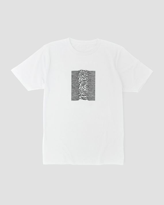 Camiseta Joy Division Pleasures White 2 Mind The Gap Co.