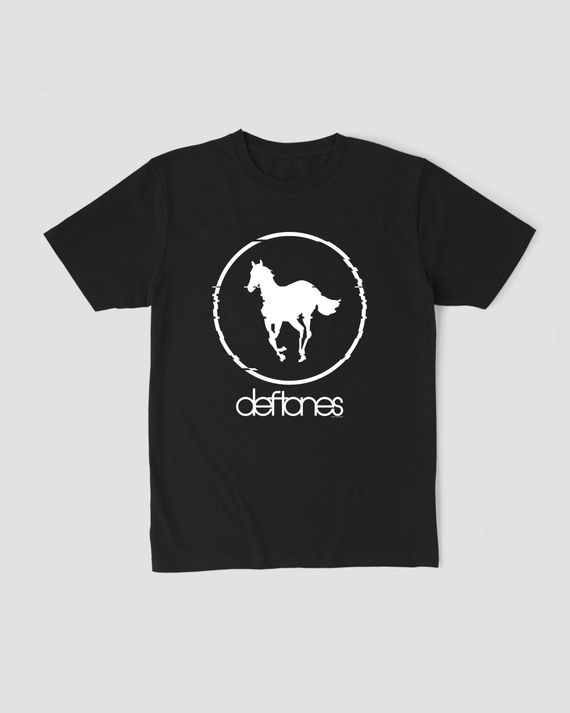 Camiseta Deftones Pony Black Mind The Gap Co.