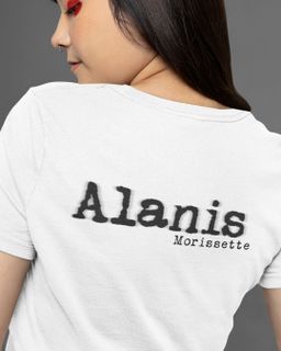 Nome do produtoCamiseta Alanis Morissette Do I Mind The Gap Co.