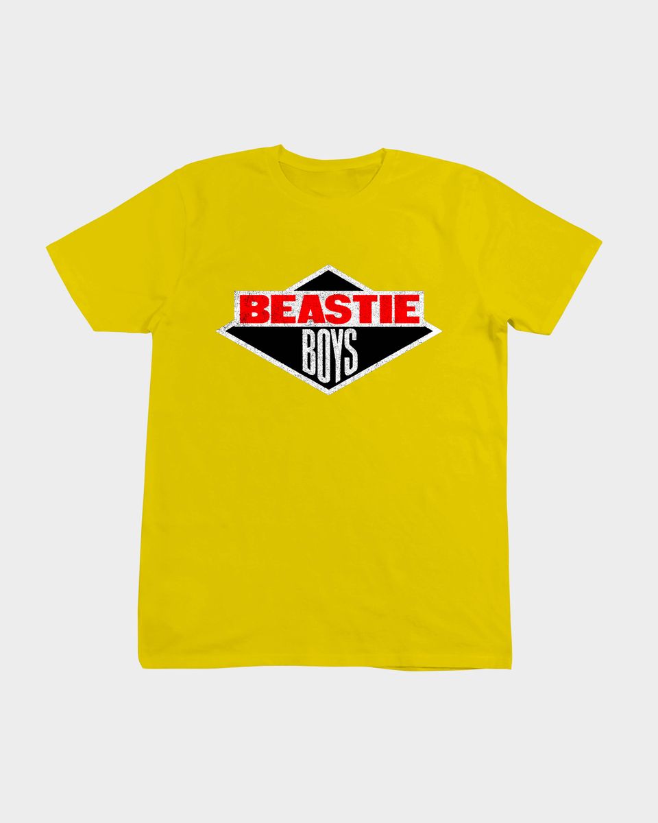 Nome do produto: Camiseta Beastie Boys Logo Yellow Mind The Gap Co