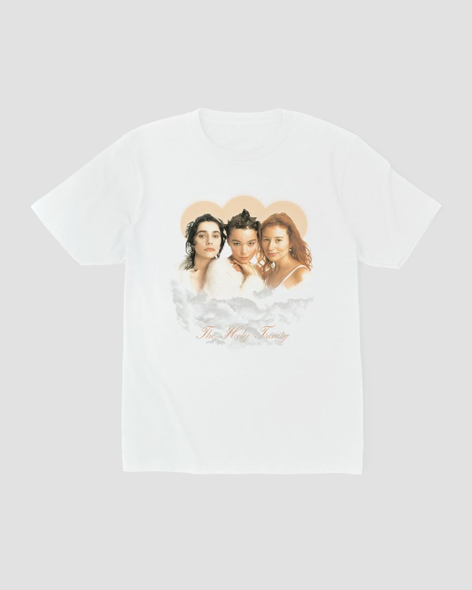 Nome do produto: Camiseta PJ Harvey Bjork Tori Amos The Holy Trinity Mind The Gap Co.
