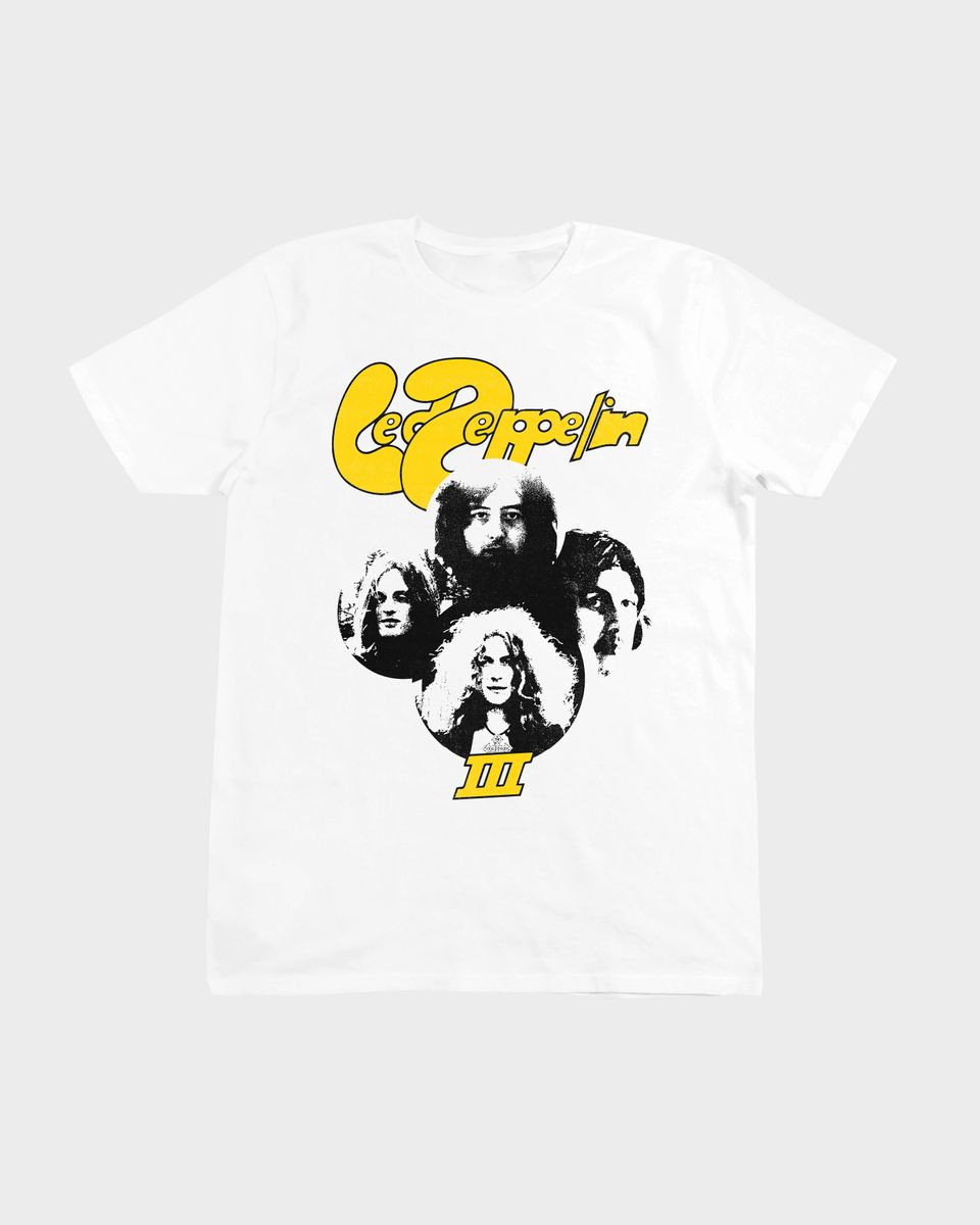 Nome do produto: Camiseta Led Zeppelin III Mind The Gap Co.