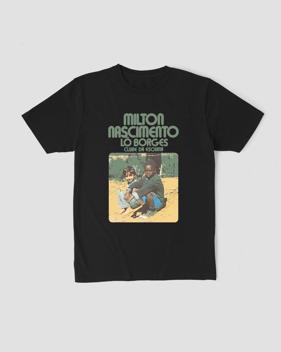 Camiseta Milton Nascimento e Lô Borges Clube Mind The Gap Co.