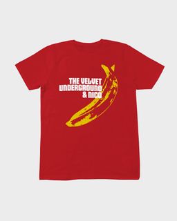 Camiseta Velvet Underground Nico Red Mind The Gap Co.