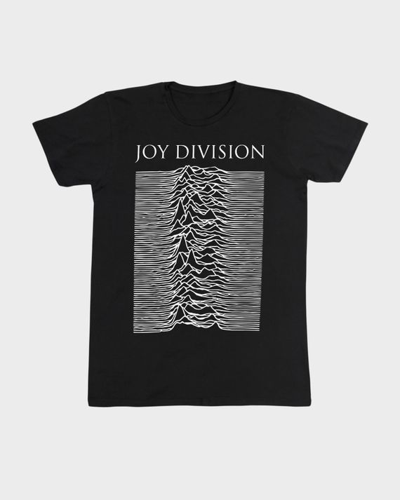 Camiseta Joy Division Pleasures Black Mind The Gap Co.