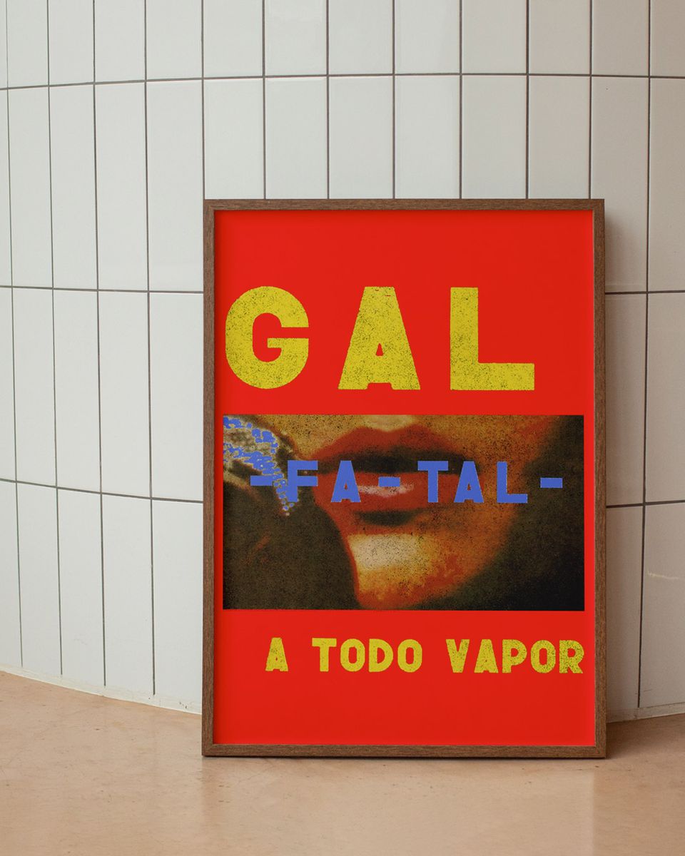 Nome do produto: Poster Gal Costa Vapor