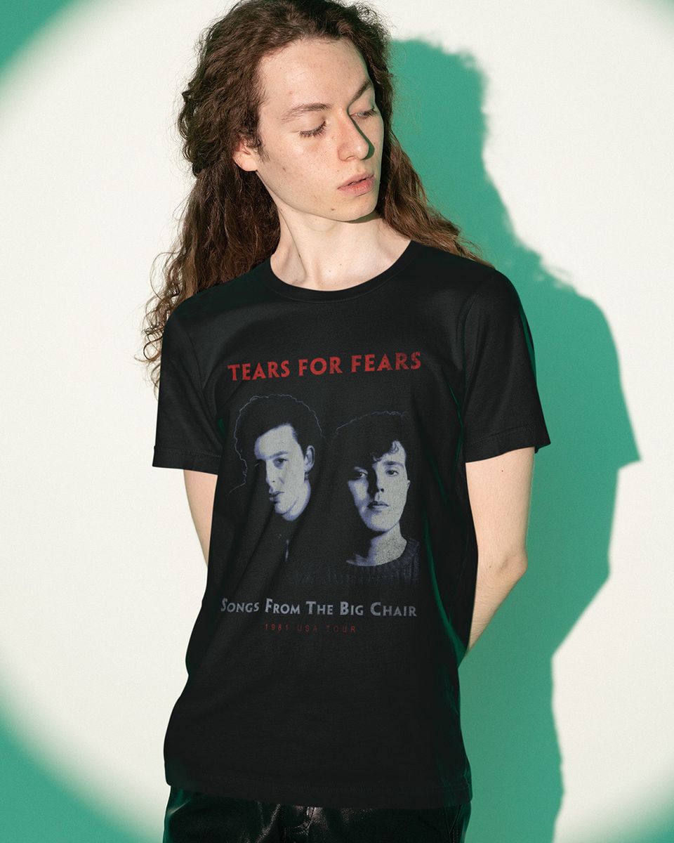 Nome do produto: Camiseta Tears For Fears Songs Mind The Gap Co.