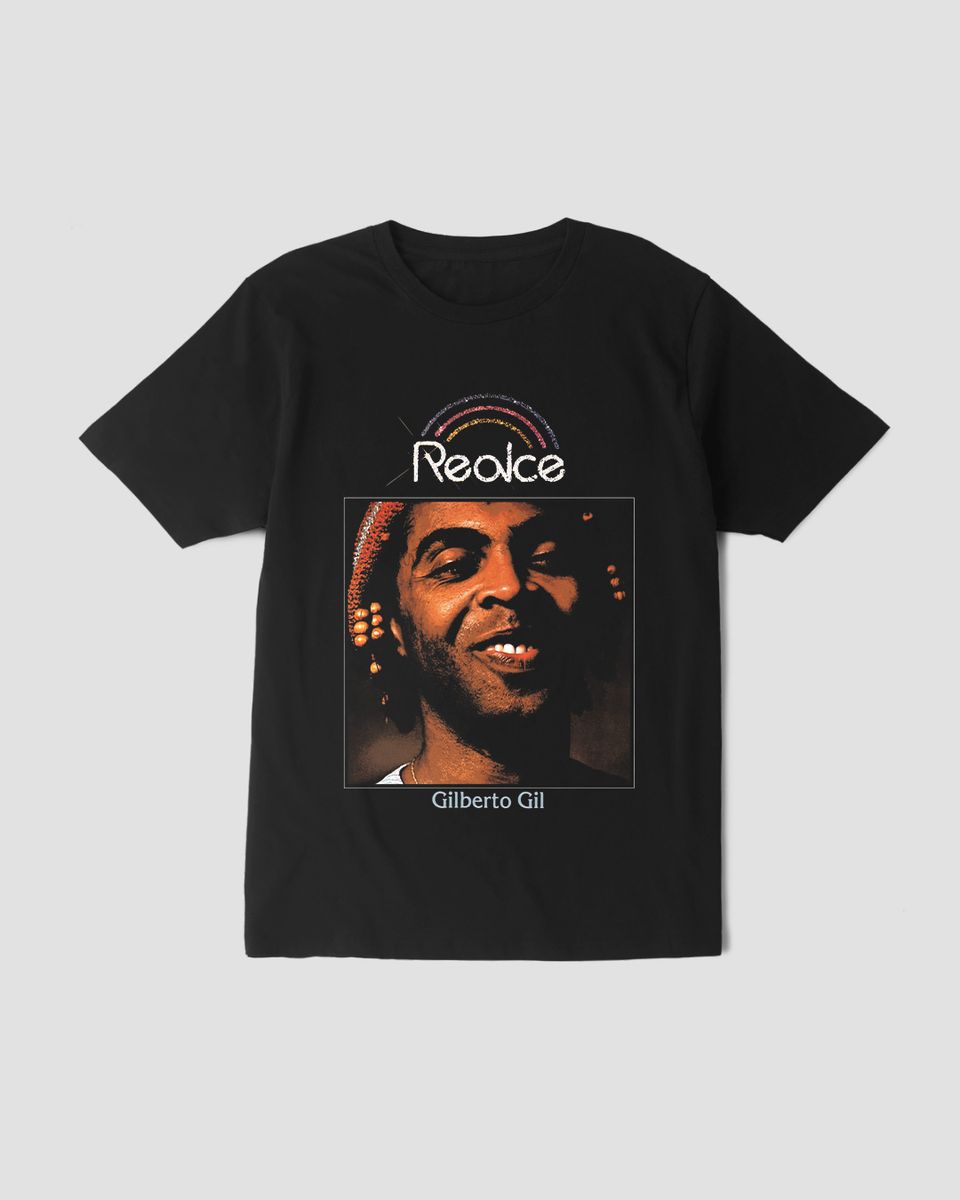 Nome do produto: Camiseta Gilberto Gil Realce Mind The Gap Co.