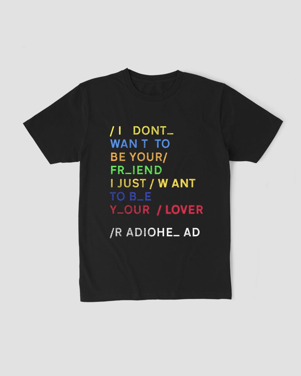 Nome do produto: Camiseta Radiohead In Mind The Gap Co.