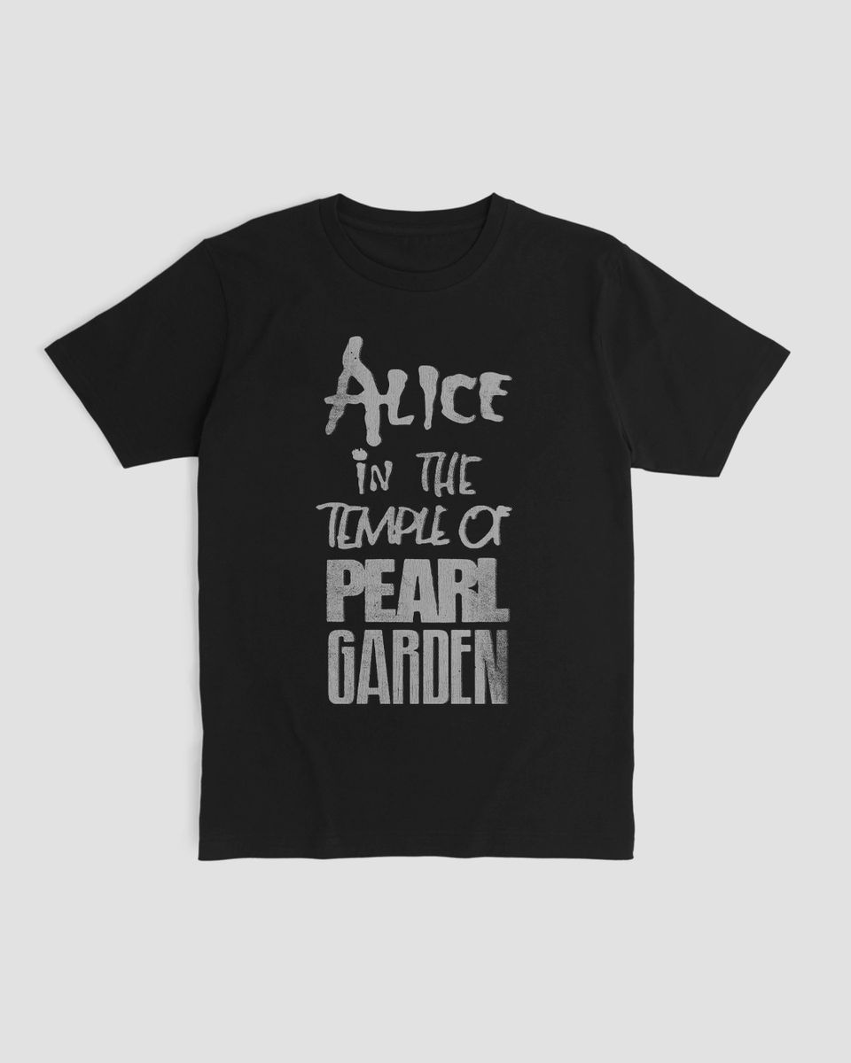 Nome do produto: Camiseta Alice in The Temple of Pearl Garden Mind The Gap Co.