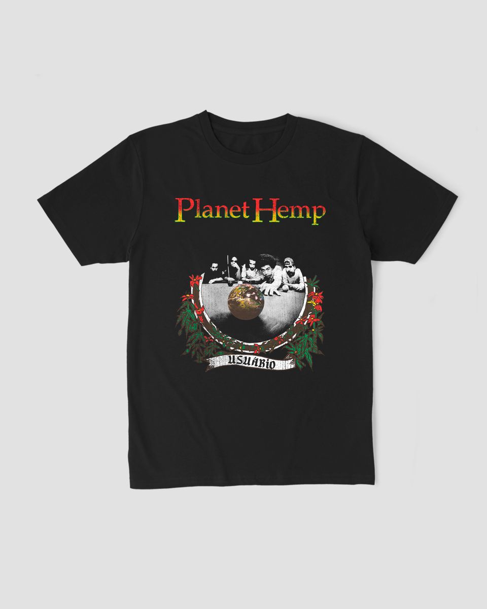 Nome do produto: Camiseta Plus Size Planet Hemp Usuário Mind The Gap Co.