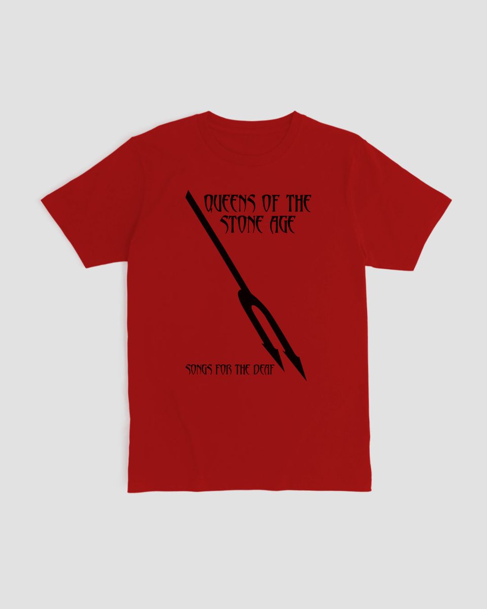 Nome do produto: Camiseta Queens Of The Stone Age Red Mind The Gap Co.