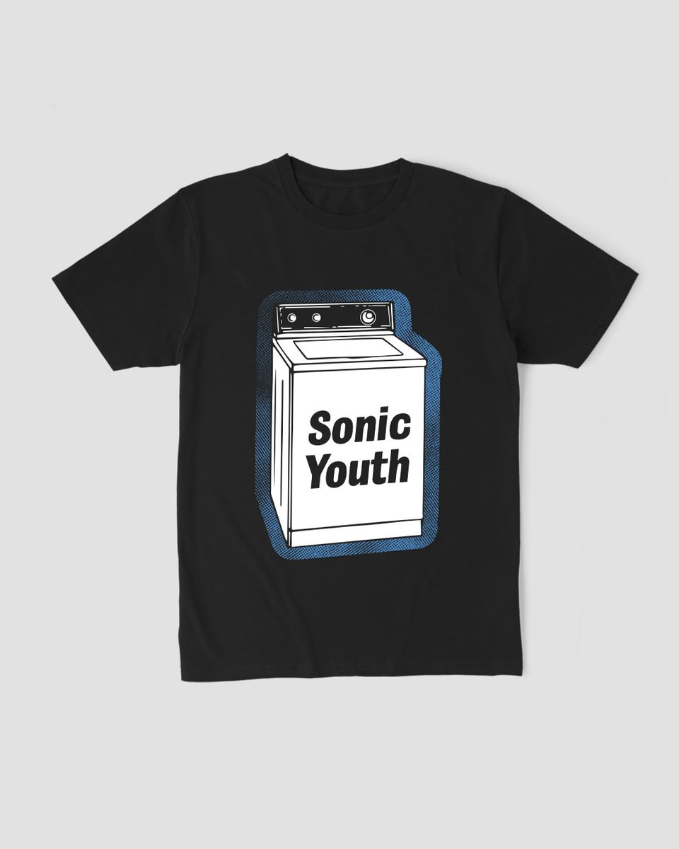 Nome do produto: Camiseta Sonic Youth Wash Black Mind The Gap Co.