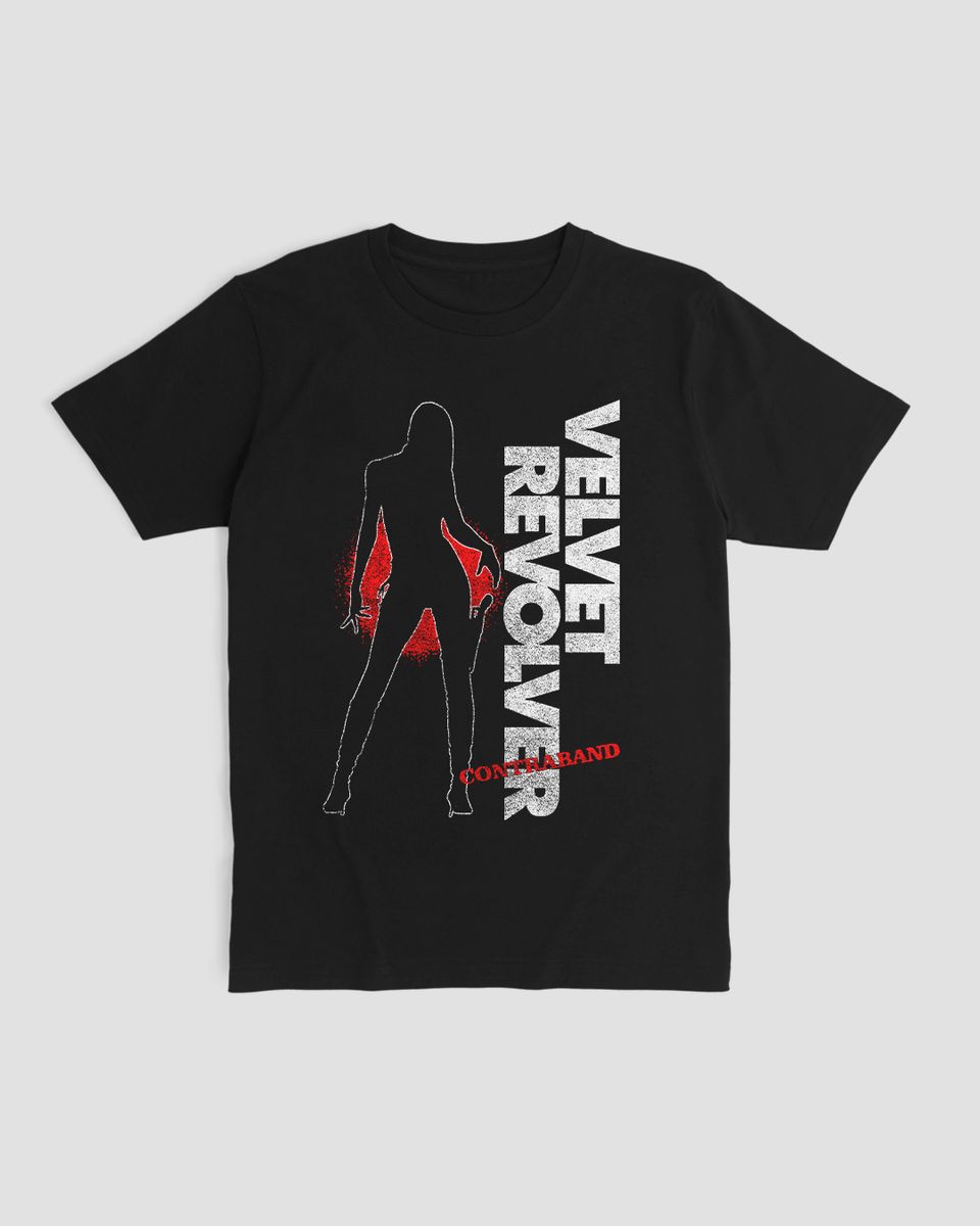 Nome do produto: Camiseta Velvet Revolver Contra Black Mind The Gap Co.