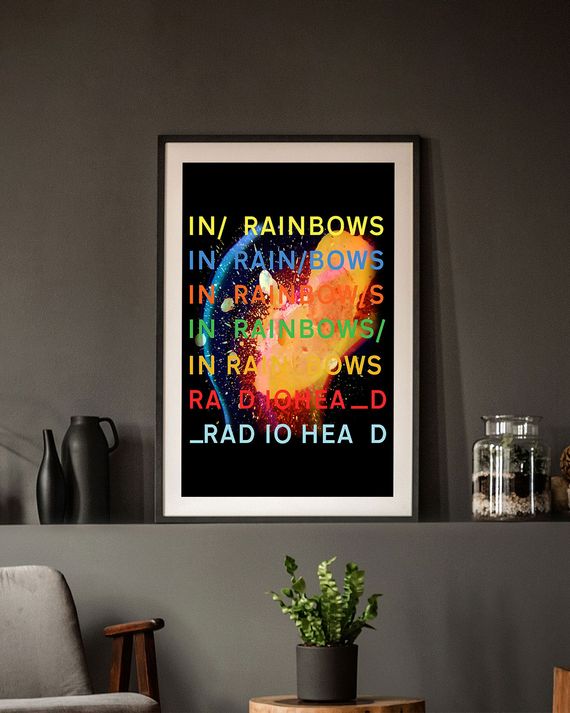 Poster Radiohead In Rainbows