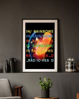 Nome do produtoPoster Radiohead In Rainbows