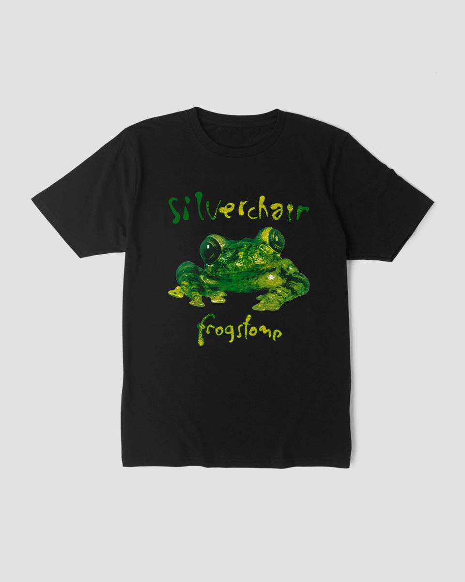 Nome do produto: Camiseta Silverchair Frog Black Mind The Gap Co.